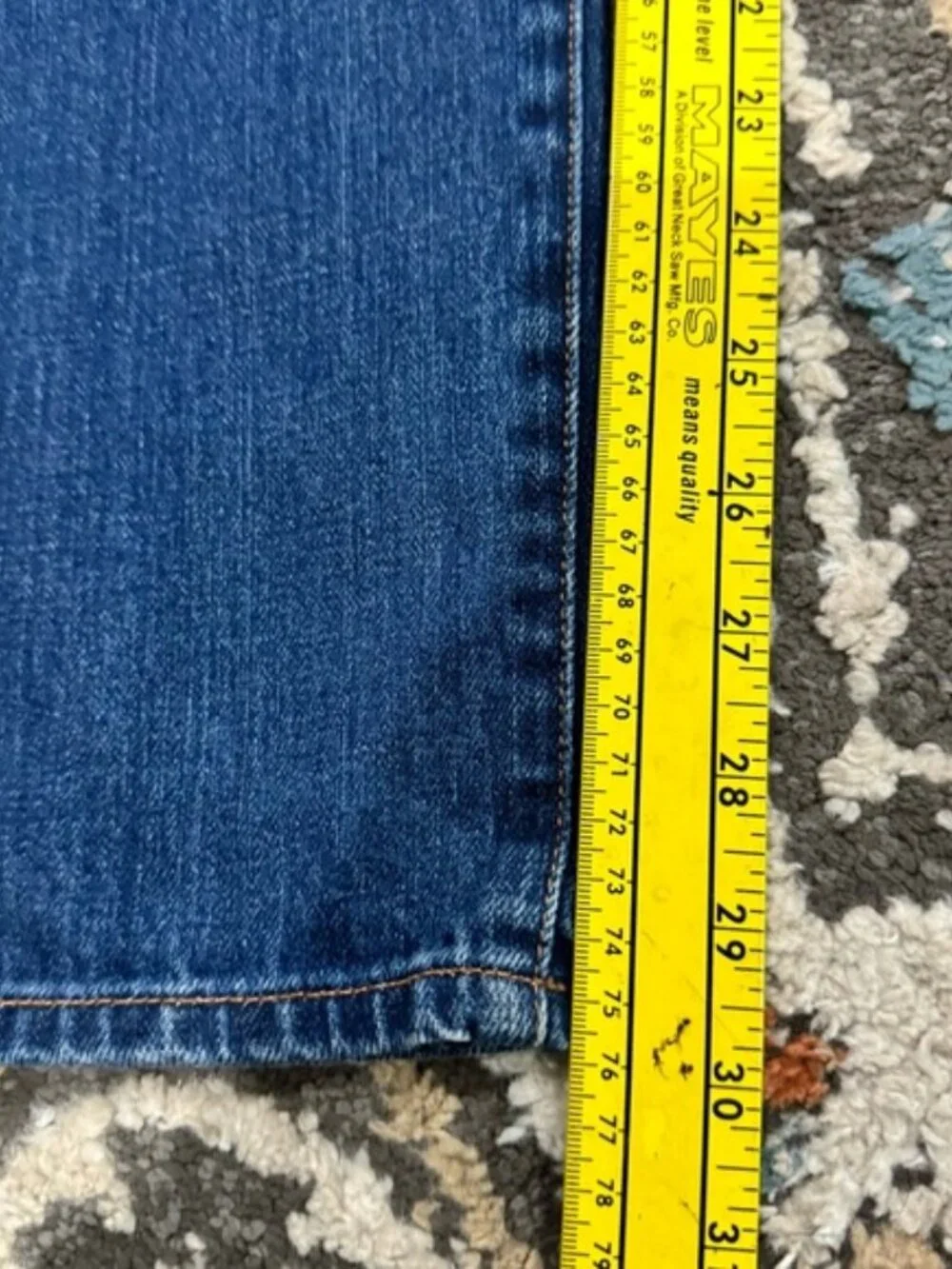 Gap 1969 Original Fit Women’s Blue Jeans Size 30/10R - Picture 5 of 5